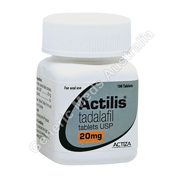 Actilis 20 Mg | Tadalafil Tablet for ED | Boost Male Performance - GMA
